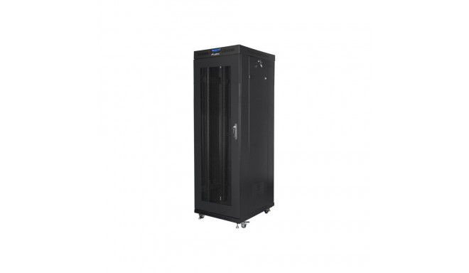 Lanberg Rack cabinet 19" free-standing 37U/600x800 (flat pack) with mesh door lCD V2, black |