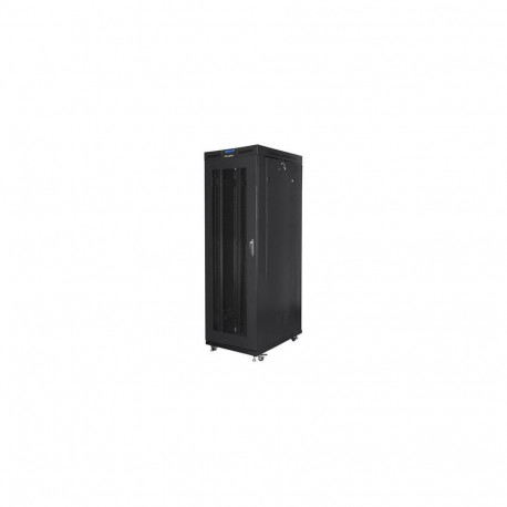 Lanberg Rack cabinet 19" free-standing 27U/800x1200 (flat pack) with mesh door lCD, black |