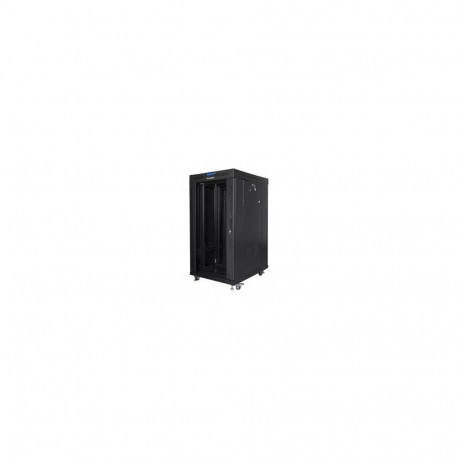 Lanberg Lanbger Rack cabinet 19" free-standing 22U/800x800 (flat pack) with glass door lCD V2, black