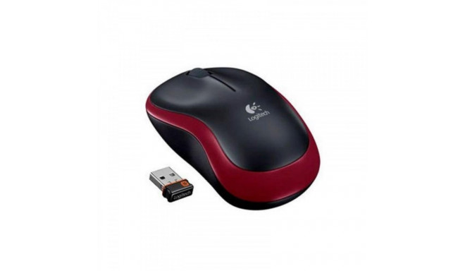 Logitech MOUSE USB OPTICAL WRL M185/RED 910-002237