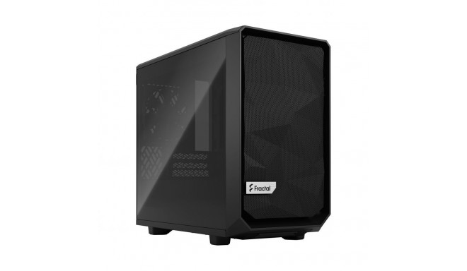 Fractal Design Meshify 2 Nano Black TG dark tint, ITX, Power supply included No