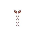 Marley Earbuds Smile Jamaica Built-in microphone, Wired, In-Ear, Red