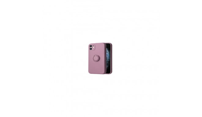 iLike kaitseümbris Apple iPhone 14 Pro Silicone Ring Purple