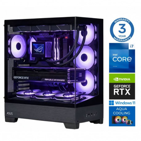 INTOP AQUA i7-14700F 16GB DDR5 1TB SSD M.2 NVME RTX5060Ti 16GB WIN11