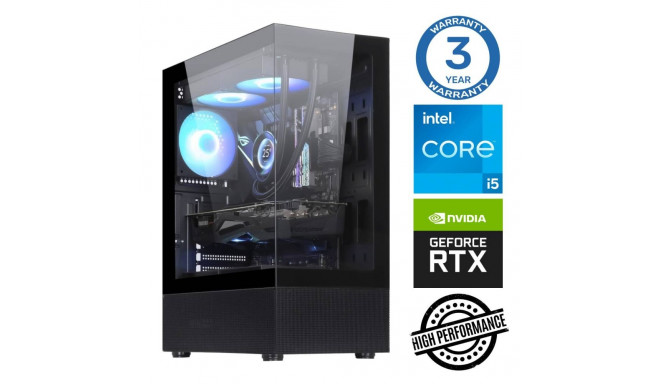 INTOP i5-14400F 32GB DDR5 250SSD M.2 NVME RTX4060 8GB no-OS
