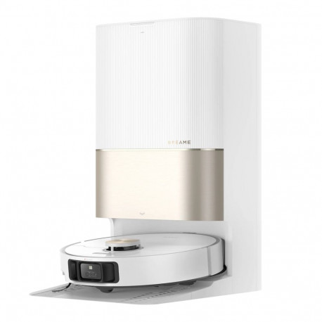 Dreame X40 Ultra Robot Vacuum & Mop 12,000Pa Suction 70°C Mop Wash & Dry AI Obstacle Avoidance White