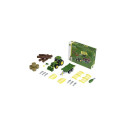 John Deere tractor for turning with 2 trailers