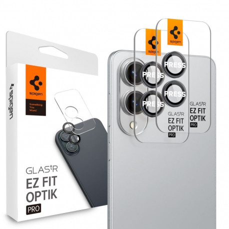 OSŁONA APARATU SPIGEN OPTIK PRO GLAS.TR ”EZ FIT” CAMERA PROTECTOR 2-PACK GALAXY S25 EDGE BLACK