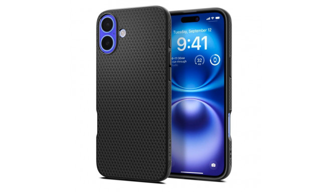 SPIGEN LIQUID AIR IPHONE 16 PLUS MATTE BLACK