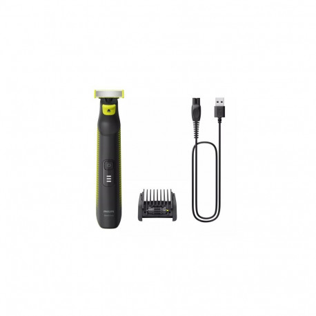 Philips OneBlade Pro QP6506/15 Hair Shaver and Trimmer, Black/Green