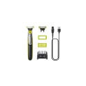 Philips OneBlade 360 QP2834/23 Face and Body Hair Shaver and Trimmer, Grey/Lime