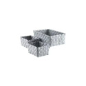 BOXES STORA DOMOLETTI 3PCE 21X31X11 GREY