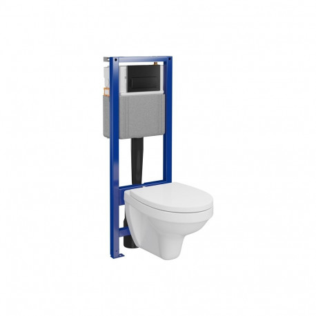Cersanit Agis must WC-komplekt