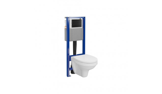 Cersanit Agis must WC-komplekt