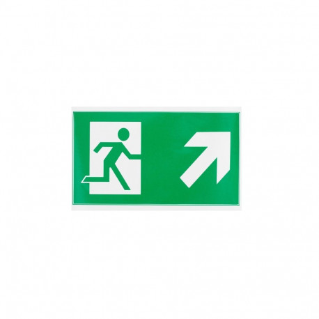 kleebis EXIT ülemine parem 100x180mm
