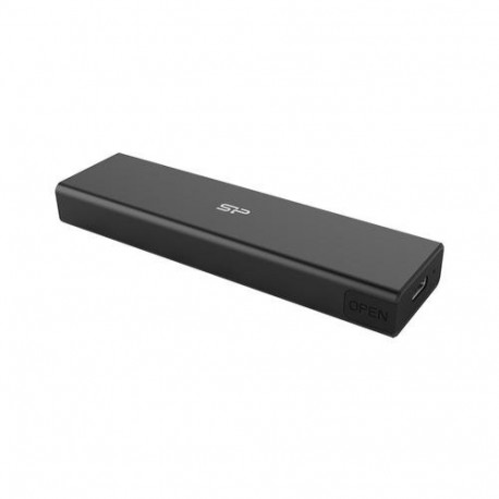 Silicon Power PD60 SSD enclosure Black M.2