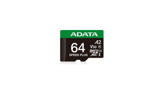 ADATA Speed Plus 64 GB MicroSDXC Class 10