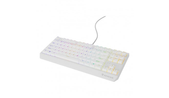 GENESIS Thor 230 TKL keyboard Gaming USB QWERTY US English White
