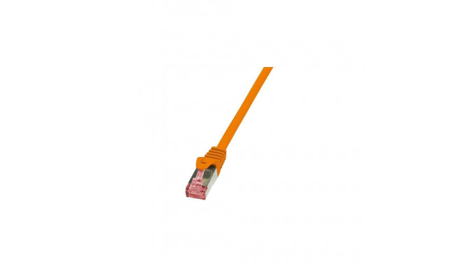 LogiLink Cat.6 S/FTP, 3m networking cable Orange Cat6 S/FTP (S-STP)