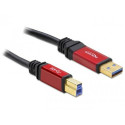 DeLOCK 1.0m USB 3.0 A-B USB cable USB 3.2 Gen 1 (3.1 Gen 1) 1 m USB A USB B