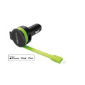 RealPower 257637 mobile device charger Universal Black, Green Cigar lighter Auto RealPower 257637 mobile device charger Universal Black, Green Cigar lighter Auto