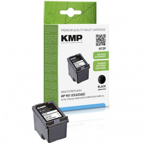 KMP H139 - 4 ml - Schwarz - kompatibel - Tintenpatrone