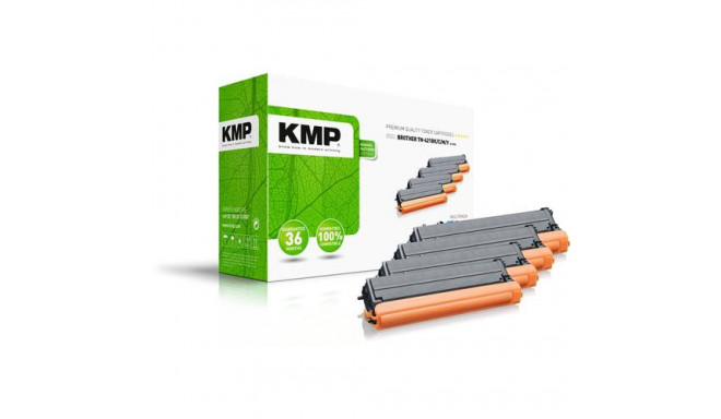 KMP MULTIPACK B-T98V toner cartridge 4 pc(s) Compatible Black, Cyan, Magenta, Yellow