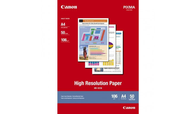 Canon HR-101N High Resolution Paper A4 - 50 Sheets