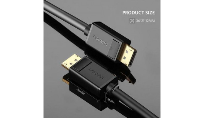 Ugreen 10211 DisplayPort cable 1 m Black