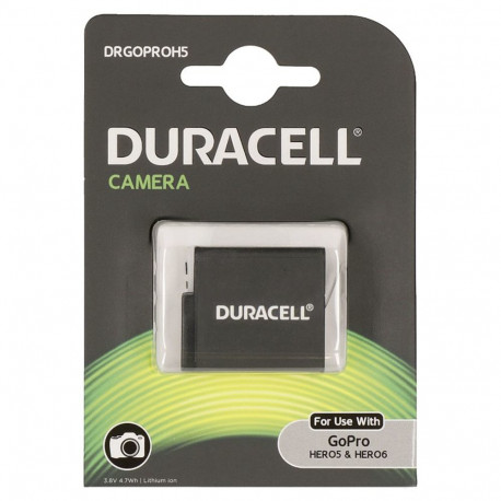 Duracell akumulaator DRGOPROH5 (GoPro5,6,7) Hero5 ja 6 ja 7 kaameratele