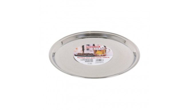 Tray Privilege Quttin Stainless steel Ø 40 x 2 cm