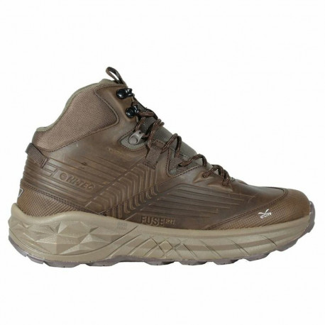 Hiking Boots Hi-Tec Geo Fuse Trek Mid Brown - 42