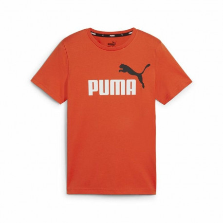 Laste Lühikeste varrukatega T-särk Puma Essentials+ 2 Col Logo - 5-6 aastat