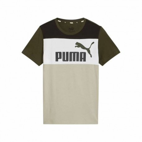 Child's Short Sleeve T-Shirt Puma Ess Block - 15-16 Years