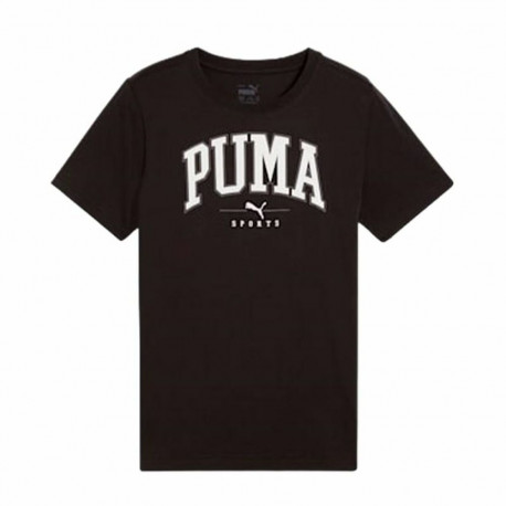 Child's Short Sleeve T-Shirt Puma Squad Big Graphic - 13-14 Years