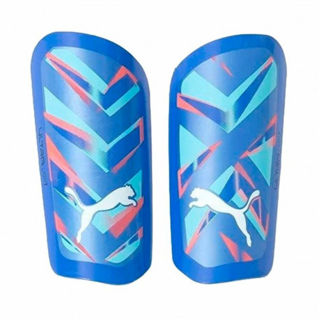 Football Shinguards Puma Ultra Light Sleeve Blue - XL