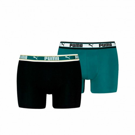 Men's Boxer Shorts Puma Green - L