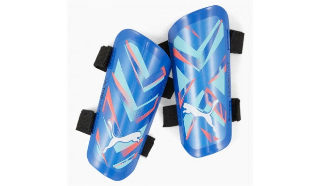 Football Shinguards Puma Ultra Light Strap Blue - M