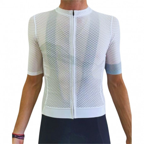 Cycling jersey Hemon Light Climb White - XL