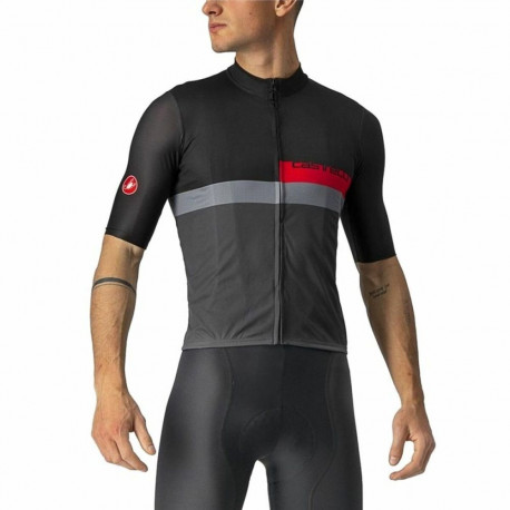 Cycling jersey Castelli A Blocco Black - S