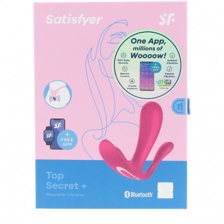 SATISFYER TOP SECRET vibrador #rosa 1 u
