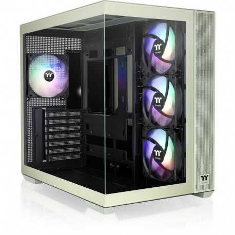 "Midi Thermaltake View 380 TG ARGB Matcha Green"