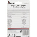 "Charger USB-C 90W Black Inter-Tech PD-2090"