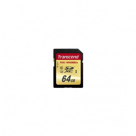 "CARD Card 64GB Transcend SDXC UHS-I U3 95/60 MB/s"