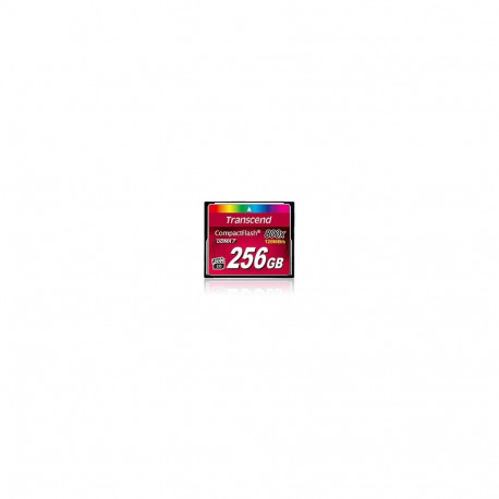 "Card Transcend CompactFlash 256GB TS256G800. MLC"