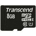 "CARD microSD Card 8GB Transcend SDHC UHS1 (ohne Adapter)"