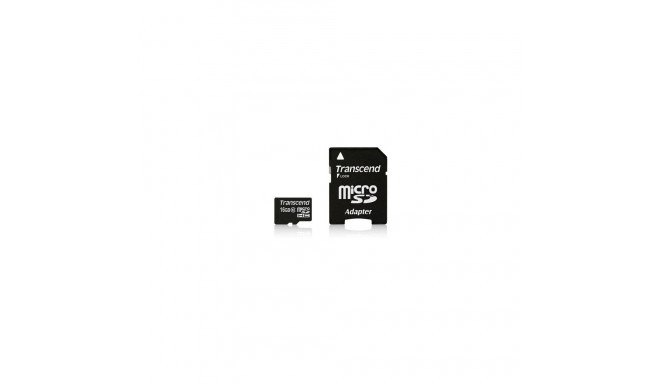"CARD microSD Card 16GB Transcend SDHC UHS1 w/adapter"