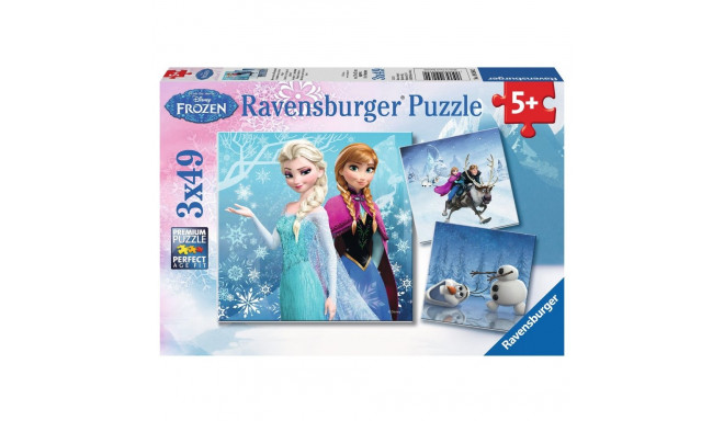 "Ravensburger Abenteuer im Winterland 3 X 49 Teile Puzzle"