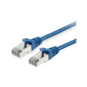 "Equip Patchkabel Cat6A S/FTP 2xRJ45 20.00m blau LSZH Polybeutel"