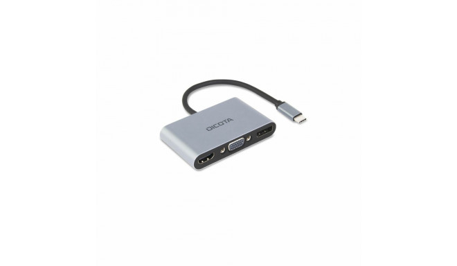 "D Dicota USB-C Portable 5-in1 Docking Station 4K HDMI/DP PD"